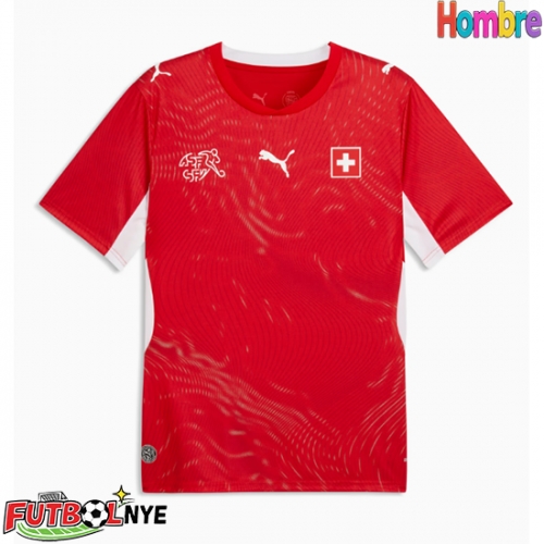 Camiseta Suiza Primera Equipación Mundial 2026 manga corta